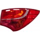 Hyundai Santa Fe 2012-2018 Non-LED Outer (Wing) Rear Light Unit Passenger Side